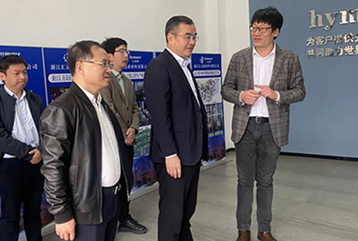 寧波大學姚菊明校長一行蒞臨匯甬指導成果轉化工作！
